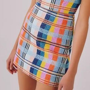 C/MEO Collective “Meant for Me” Tweed Skirt